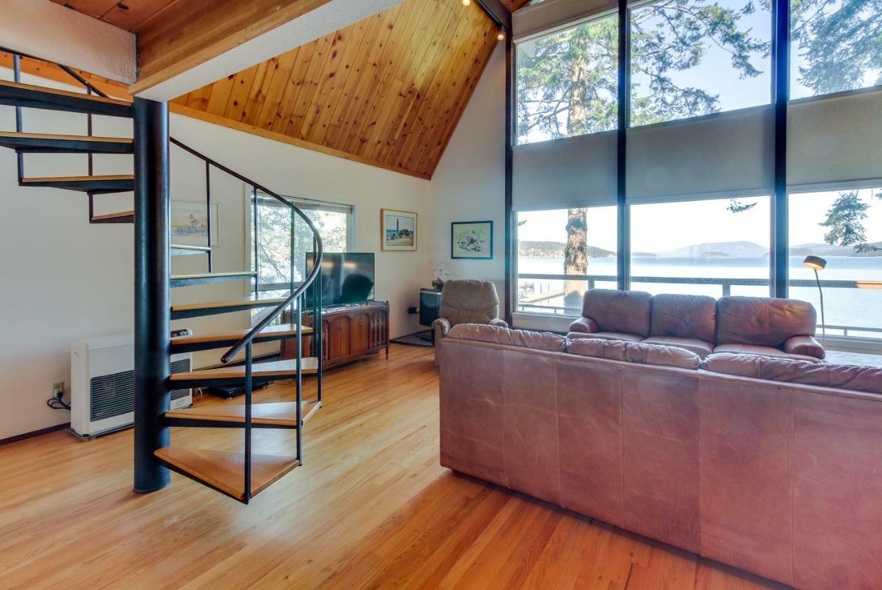 Lopez Island Hunter Bay Waterfront Home Exterior foto